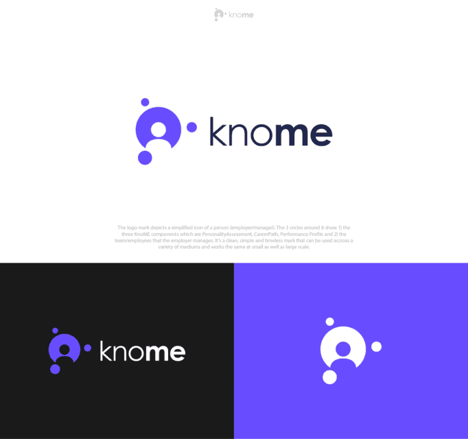 knome-logo design michigan fivenson studios digital agency