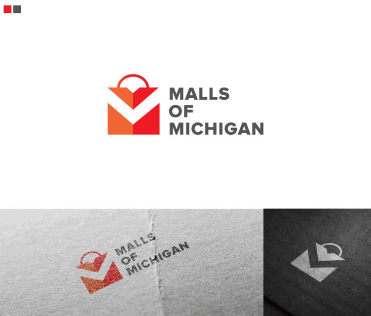 malls of michigan logo-design-michigan-fivenson-studios-digital-agency