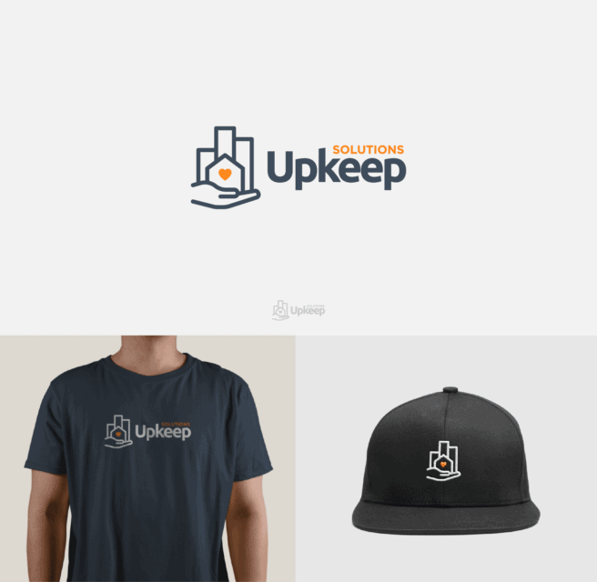upkeep-logo design michigan fivenson studios digital agency